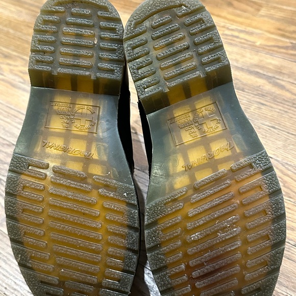 Dr. Martens Black Leather Boots - Picture 2 of 2